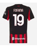 AC Milan Youssouf Fofana #19 Hjemmedrakt Dame 2025-26 Korte ermer